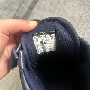 Fila Dark Blue Athletic Shoes